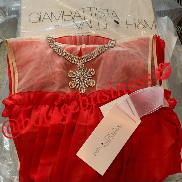 Giambattista Valli x H&M Open-Shoulder Dress - Picture 8 of 8